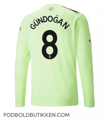 Manchester City Ilkay Gundogan #8 Tredjetrøje 2022-23 Langærmet